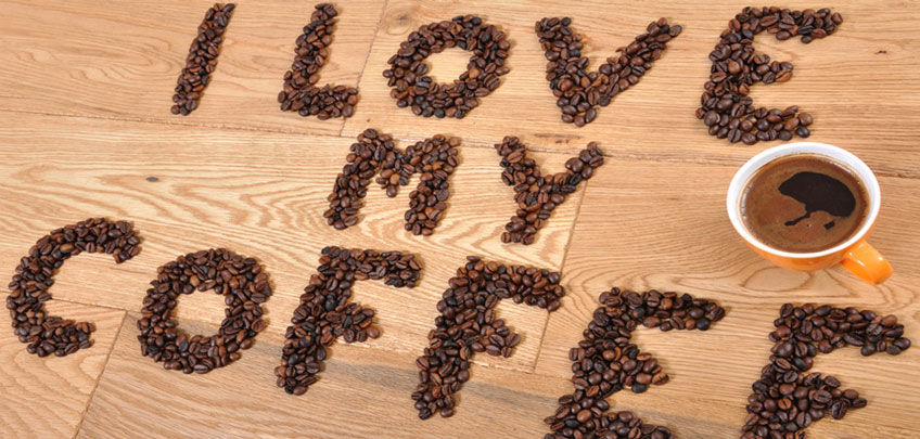I love my coffee in beans