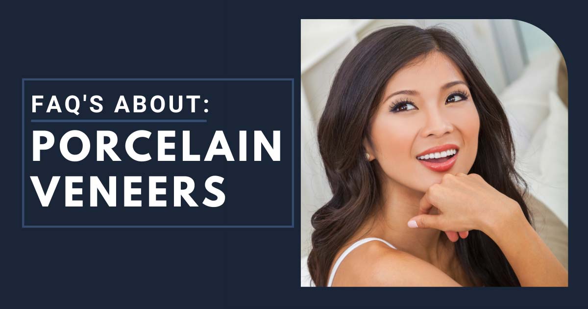 FAQ About Porcelain Veneers Beautiful Woman