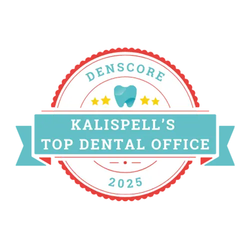Denscore Badge Kalispell's Top Dental Office